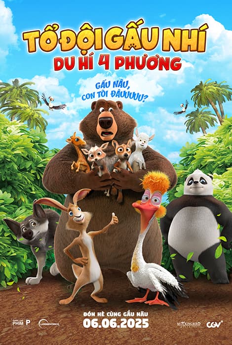 TỔ ĐỘI GẤU NHÍ: DU HÍ 4 PHƯƠNG (P)