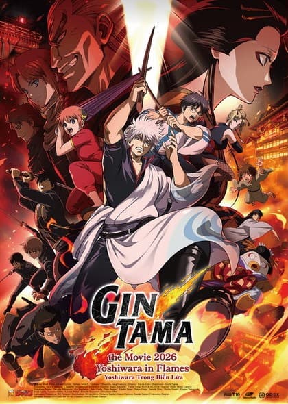 GINTAMA THE MOVIE 2026: YOSHIWARA TRONG BIỂN LỬA