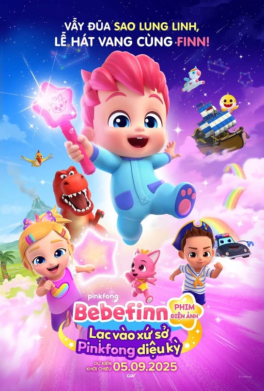 BEBEFINN PHIM ĐIỆN ẢNH (P) LT: LẠC VÀO XỨ SỞ PINKFONG DIỆU KỲ