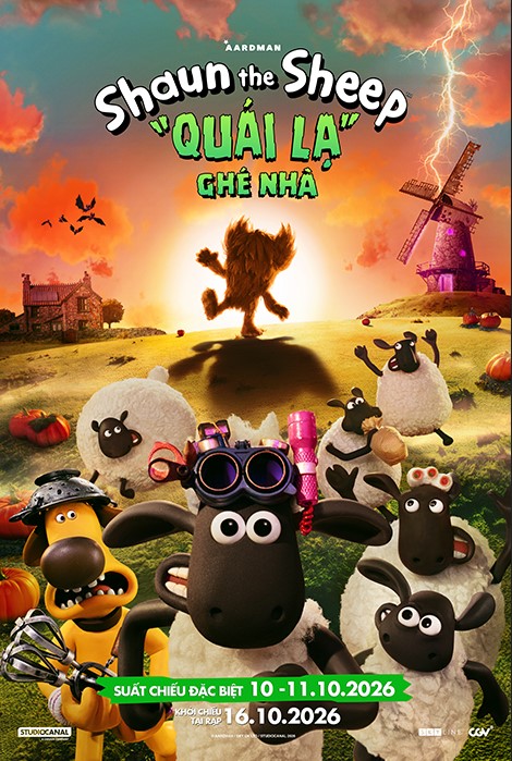 SHAUN THE SHEEP: “QUÁI LẠ” GHÉ NHÀ
(P)