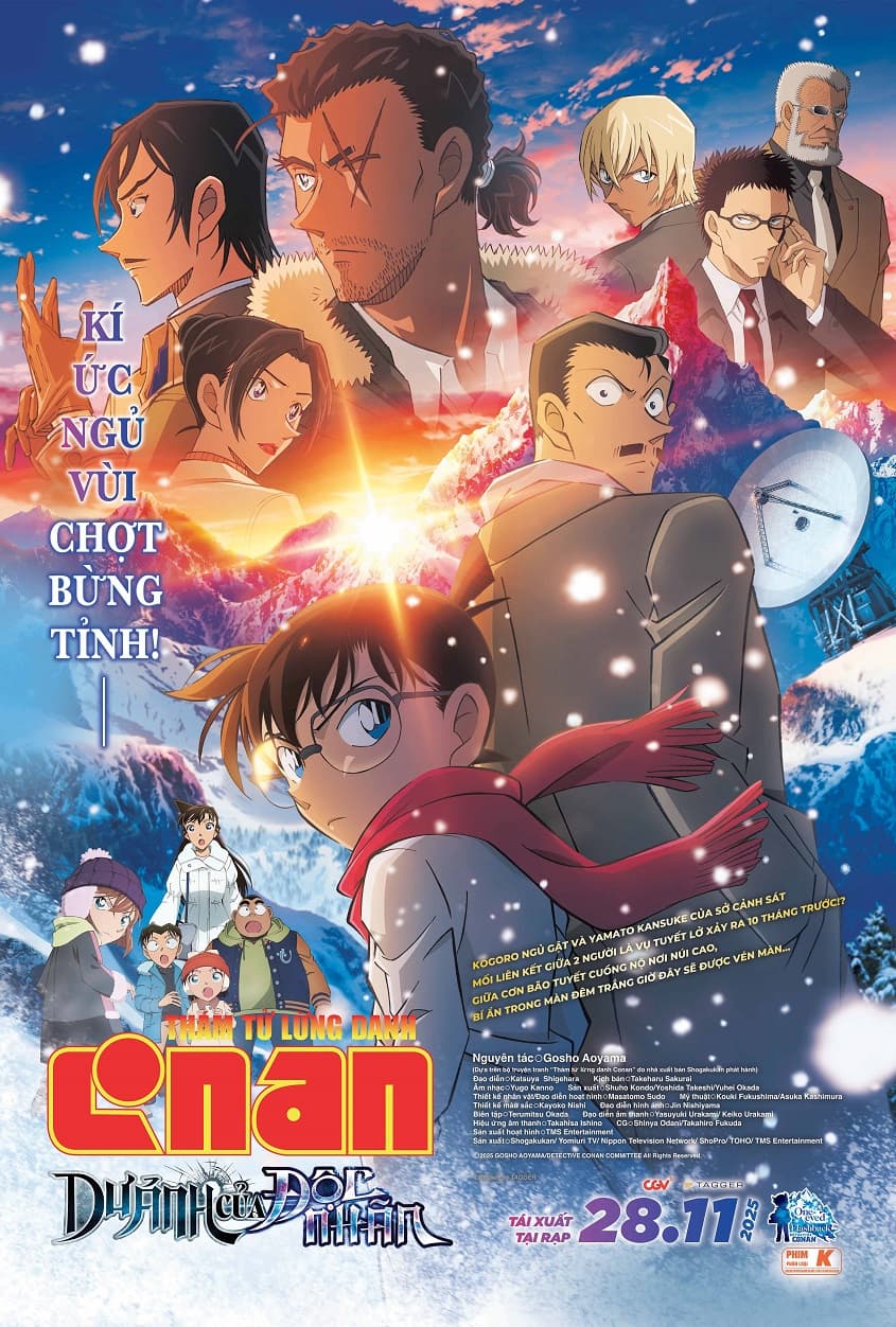 PHIM ĐIỆN ẢNH THÁM TỬ LỪNG DANH CONAN (K) LT: DƯ ẢNH CỦA ĐỘC NHÃN (K) LT